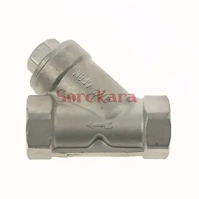 DN32 1 1/4 &quotBSP внутренняя резьба 304 встроенный Y фильтр из нержавеющей стали 229 PSI|y