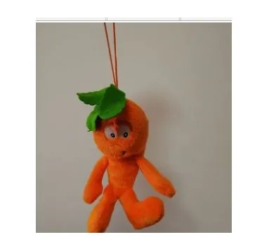 Mini carrot Новые фрукты овощи мини черника мини Баклажан мини каррорт плюшевые игрушки - Цвет: Mini carrot