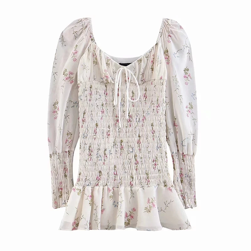 Шифоновые женские Платья с цветочным принтом для женщин облегающие платья