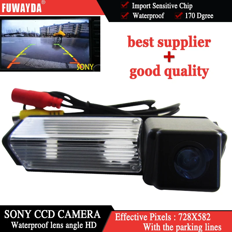 FUWAYDA для SONY CCD Автомобильная камера заднего вида с направляющей линией