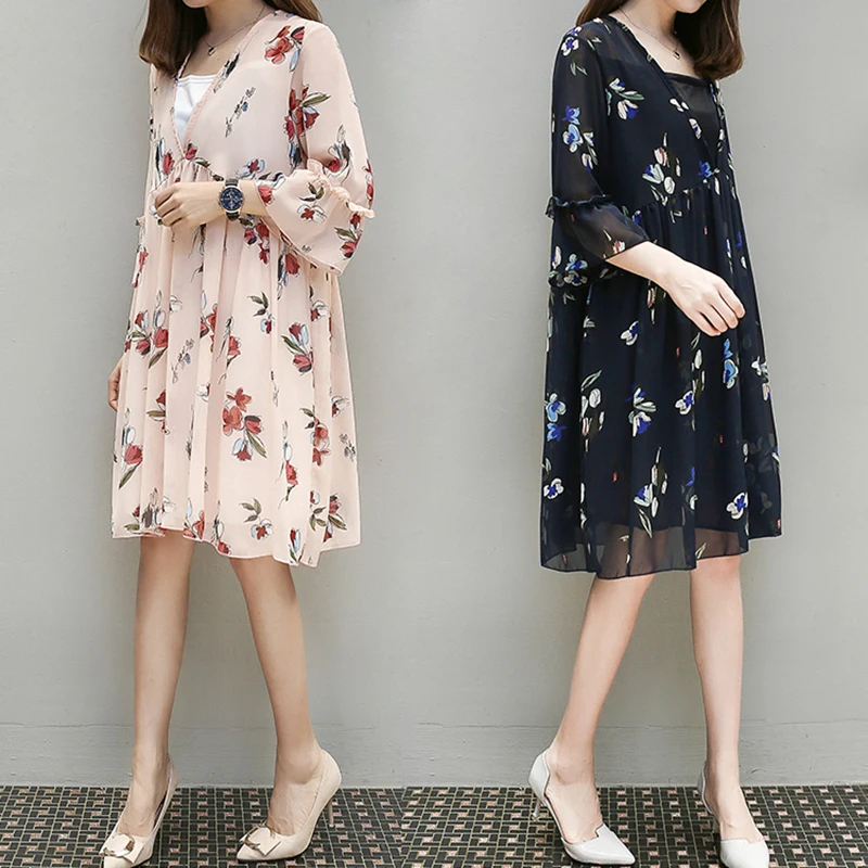 Большие размеры одежды для беременных 200 летний топ свободные цельнокроеное