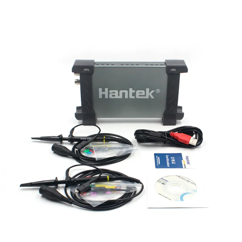 Портативный USB осциллограф Hantek 6022BE 2 канала 20 МГц|Осциллографы| |