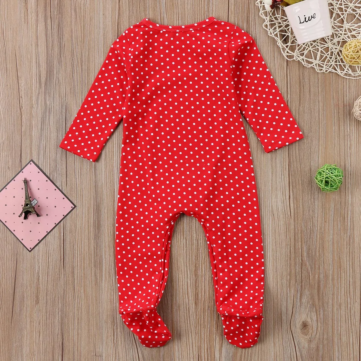 Цельная Рождественская одежда для малышей милые рождественские носки мальчиков