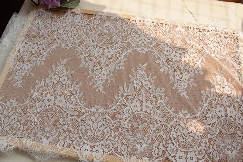 3 м/лот 26 цветов ресницы кружевная ткань цветы черно белая отделка сделай сам