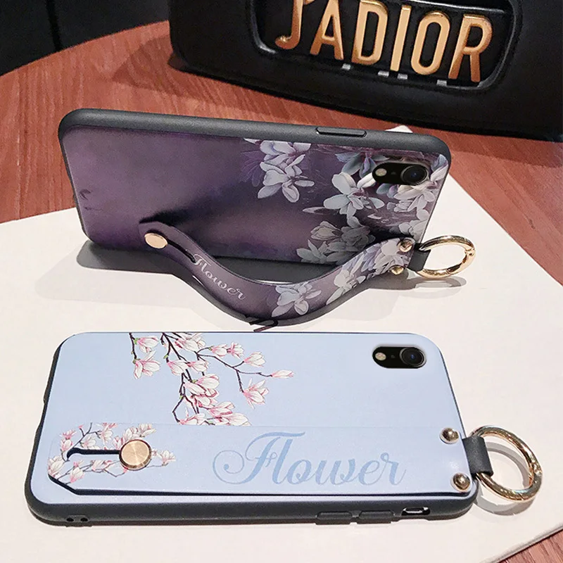 Чехол для huawei Honor 8X Honor 10 Lite Honor 9 Lite Y7 Prime Y9 задняя крышка с ремешком P20 Lite P20 Pro mate 20 Lite