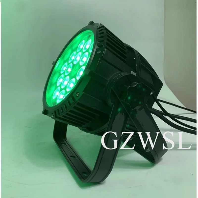 RGBW 4 в 1 IP65 светодиодный par can водонепроницаемый Quad Par 64 Can наружный 18*10w led par|Эффект