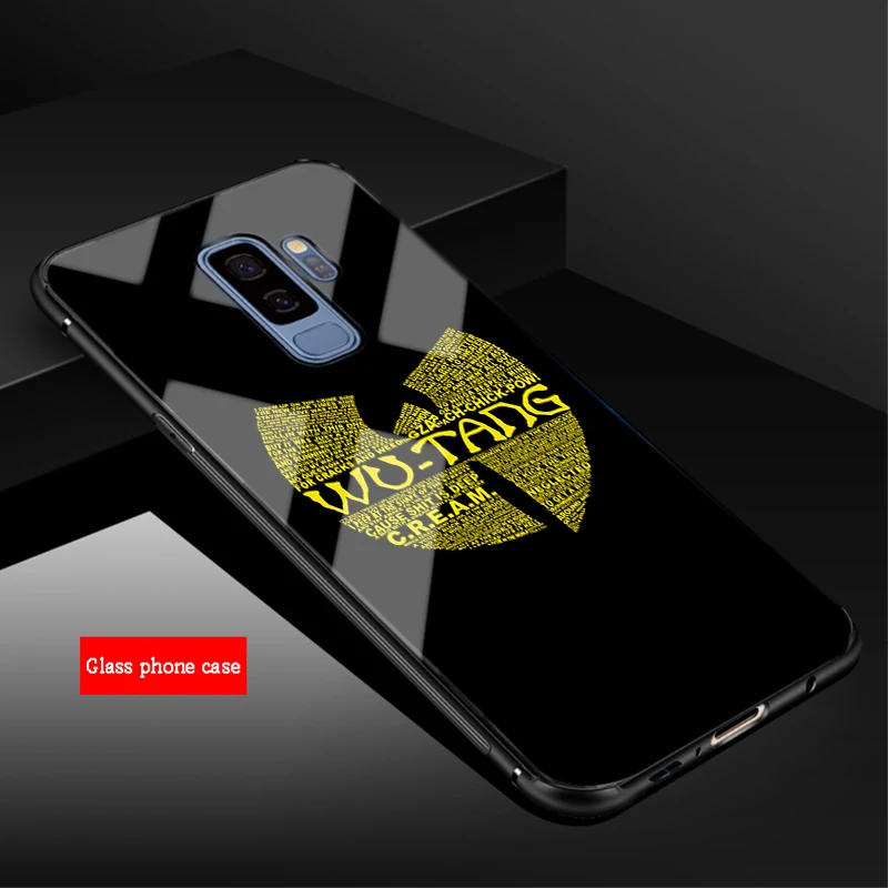 Wu Tang Clan чехол из закаленного стекла для телефона для samsung Galaxy S8 S9 S10 плюс A6 A6S A8 A8S J6 J8 NOTE8 9 - Цвет: B19062006-10.jpg