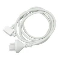 1 8m 1 pcs power extension cable cord for apple macbook pro air ac wall charger adapter white euukusau