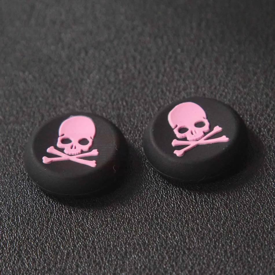 Противоскользящие силиконовые колпачки с черепом для Sony PS3 PS4 игровой контроллер