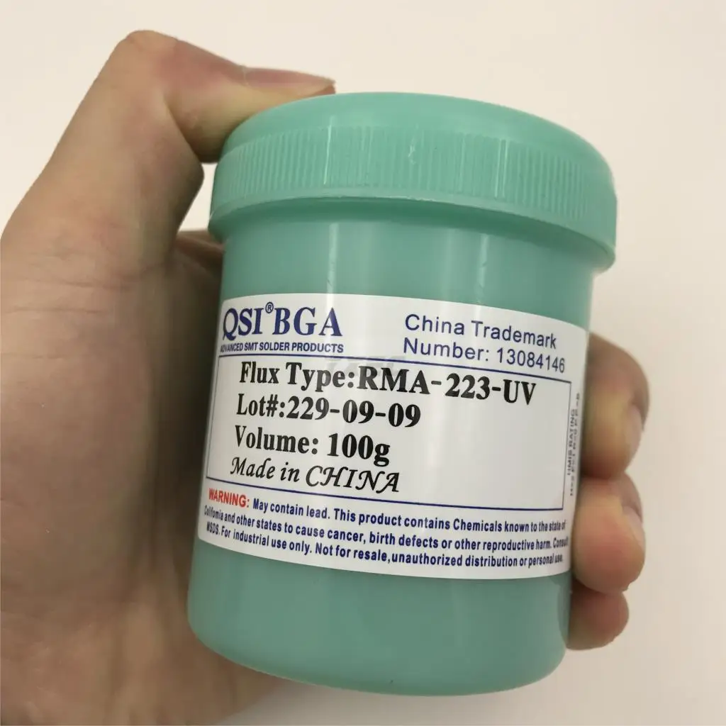 Бесплатная доставка 100 г RMA 223 UV BGA печатная плата флюс паста без очистки припоя/SMD