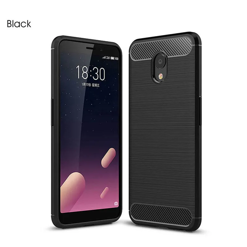 Популярный мягкий бампер чехол для Meizu M6S задняя крышка аксессуары телефона