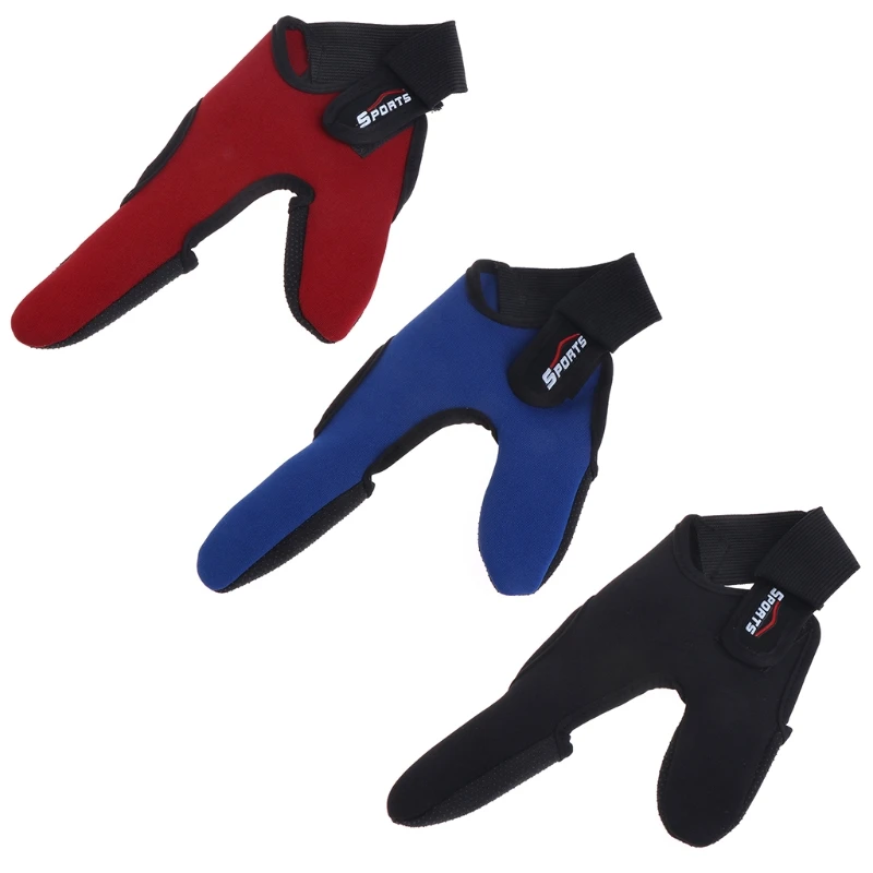 Перчатки для рыбалки с 2 пальцами Мужские дышащие Нескользящие эластичные