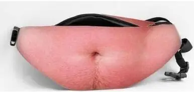15 стилей, 3D моделирование, новинка, мужская сумка Dad Bod, мохнатая пивная сумка для живота, унисекс, сумки, забавное портмоне, телесный цвет, сумки на пояс - Цвет: 9