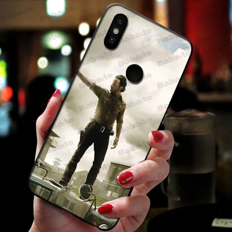 Мягкий чехол для мобильного телефона Babaite The Walking Dead Season xiaomi mi 8se 6 mi8lite note2 note3 mix2 max2