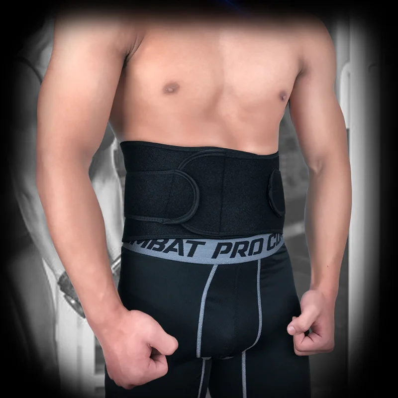 Лучший бандаж для спины Поясничный поддерживающий пояс нижней боли в спине мужчин и женщин дышащая