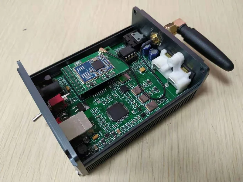 Version 2 WEILIANG аудио SU2A ES9038Q2M USB декодер DAC XMOS интерфейс bluetooth 5,0 - Цвет: Version 2