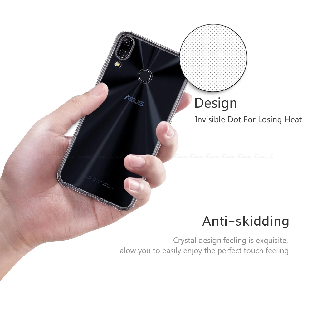 Ультратонкий прозрачный мягкий чехол из ТПУ для Asus ZenFone 6 ZS630KL 5 5Z ZS620KL ZE620KL