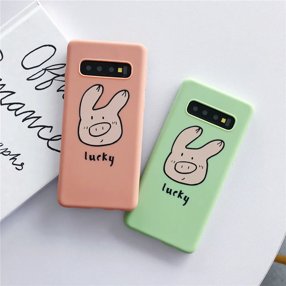 Милые коробка для сладостей samsung Galaxy S10 S10e S9 S8 примечание 9 8 чехол Мягкий