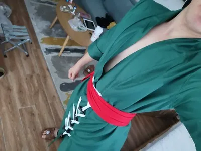 Цельнокроеный карнавальный костюм Roronoa Zoro; полный комплект одежды
