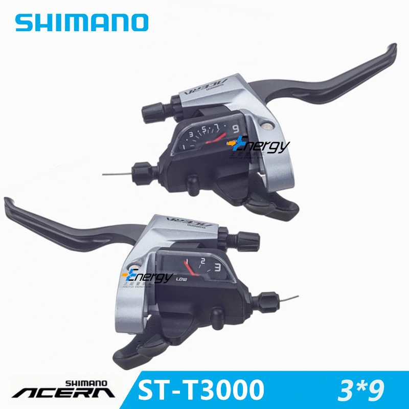 ACERA ALIVIO горный велосипед ST-T3000 DIP привод Велосипедный Тормоз Ручка Рукоятка рычаг переключатель MTB велосипед переключатель 3*9 27 скоростей - Цвет: T3000