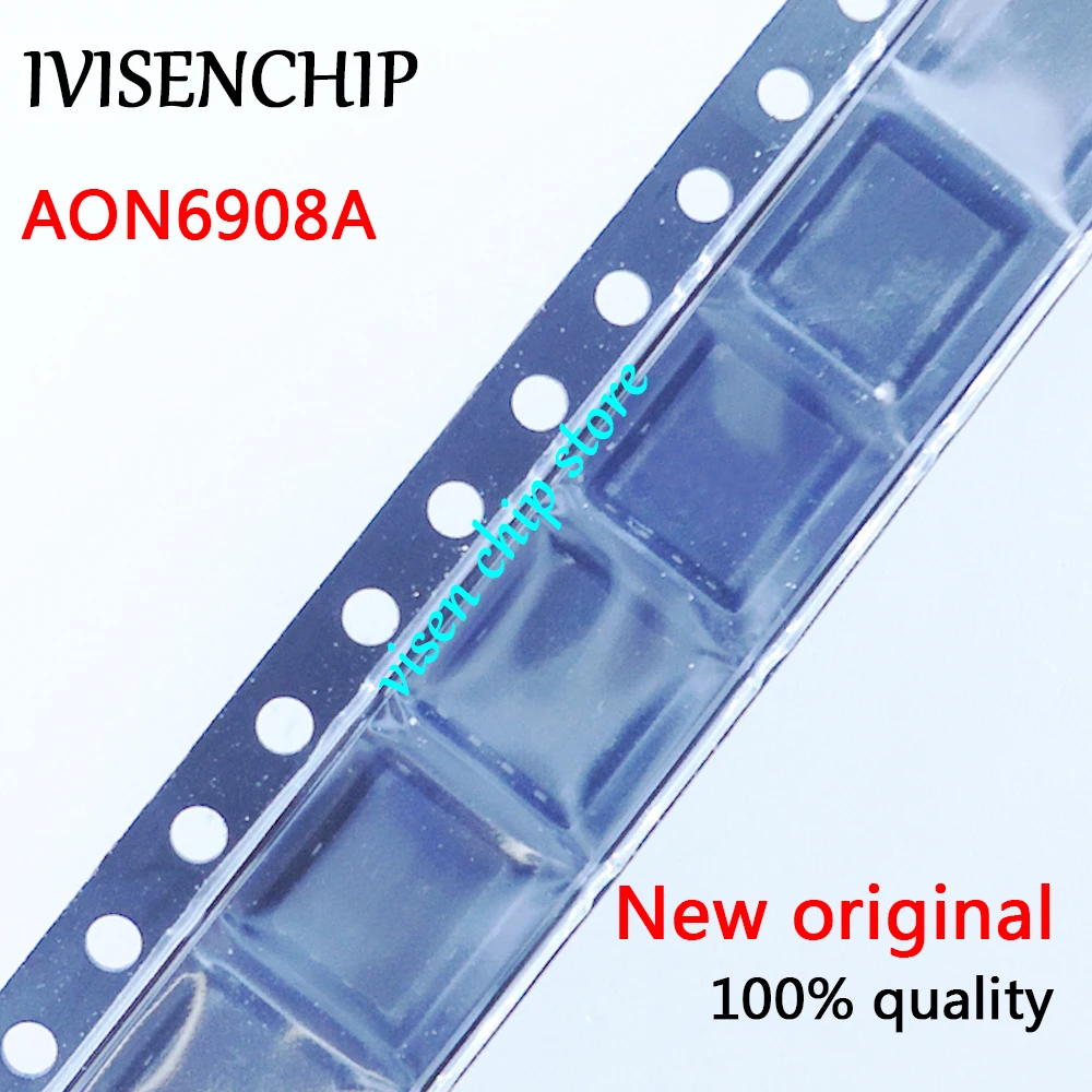 

5 шт., МОП-кабель AON6908A AO6908A 6908A, с функцией MOSFET