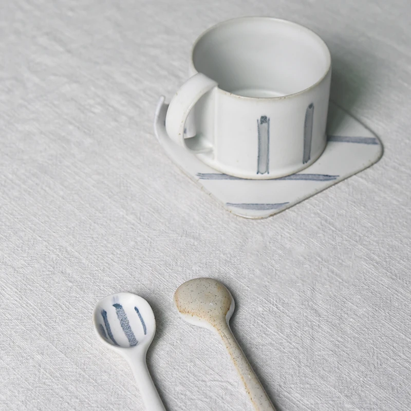 Ручная работа сырая керамика японская простая креативная ручная роспись