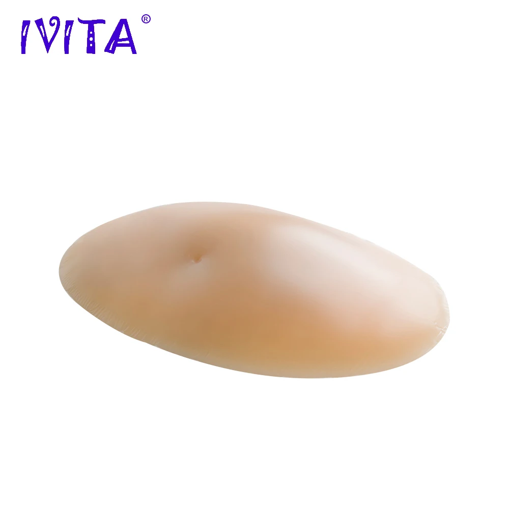 Реалистичный мягкий силиконовый живот IVITA 1000 г 2 4 месяца искусственный для