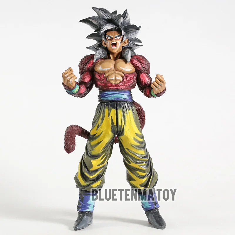 Жемчуг дракона GT супер мастер звезды кусок Супер Saiyan 4 Гоку фигурка героя сон Gokou SSJ4 щетка ПВХ Коллекционная модель игрушки