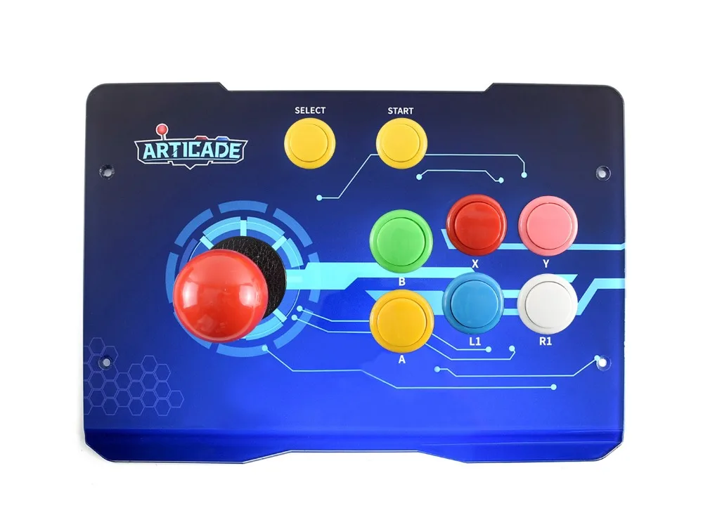 Arcade-C-1P аркадная консоль Raspberry Pi 3B + контроллер поддерживает разрешение RetroPie KODI