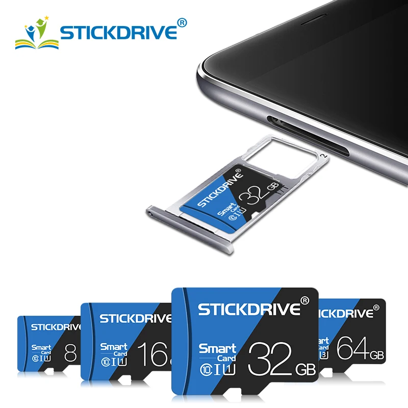 Новая карта Micro SD, 4 ГБ, 8 ГБ, 16 ГБ, 32 ГБ, 64 ГБ, 128 ГБ, класс 10, UHS-1, флеш-накопитель, карта памяти, TF карта, 32 ГБ, для камеры смартфона