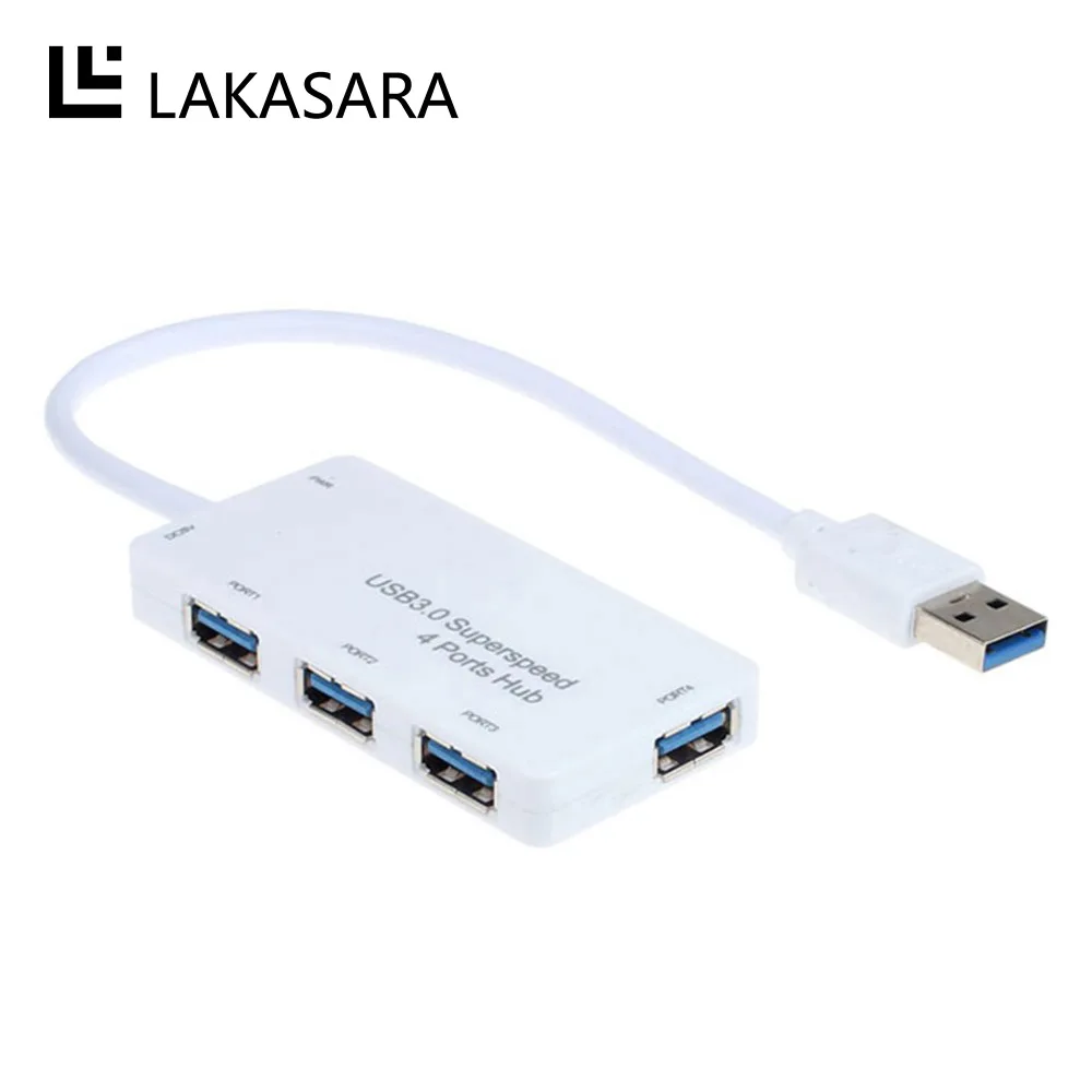 USB 3 0 концентратор Скорость 4 порта разветвитель адаптер Аксессуары для ноутбуков