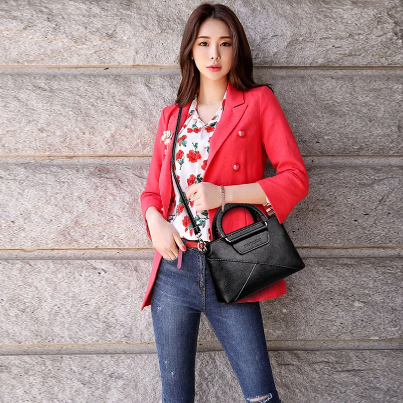 Сумки для женщин 2018 кожаные сумки torebki damskie sac main femme pochette bolsos bandouli re handtasche splice