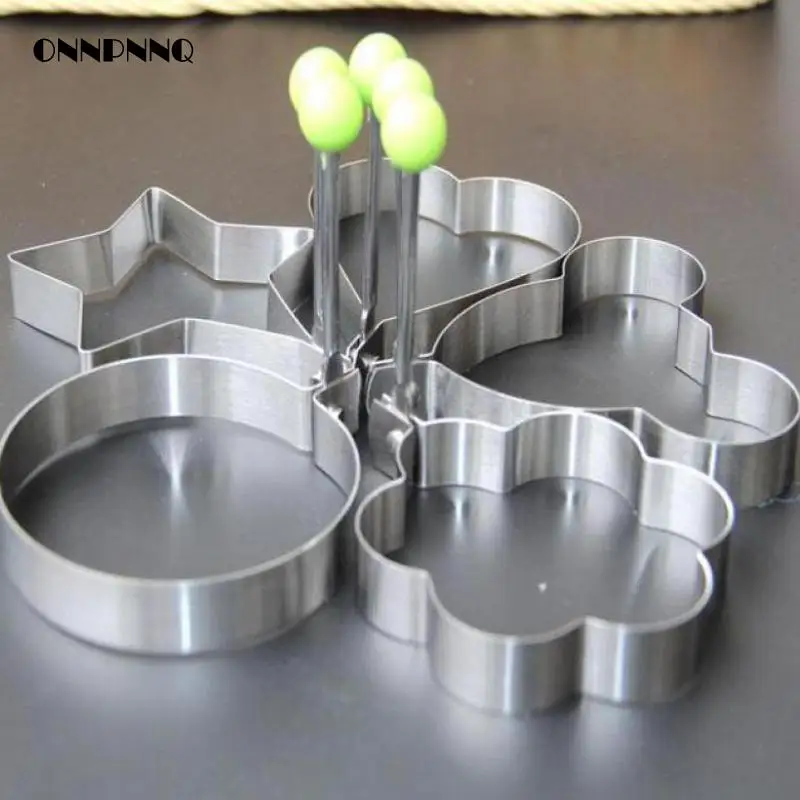 1pcs Fried Egg Thick Stainless Steel Mould Creative Frying Device Pancake Maker Kitchen Accessories |