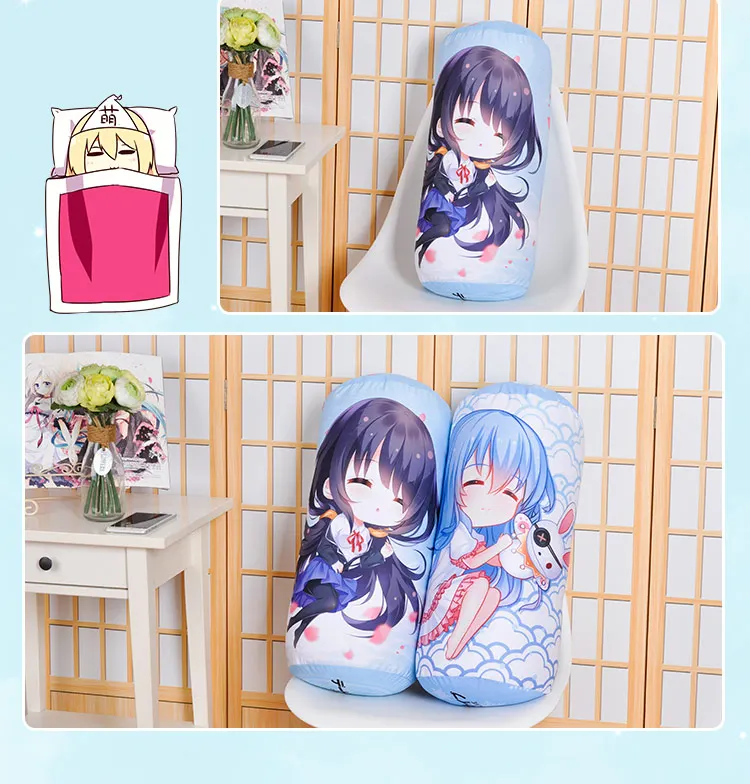 Аниме мультфильм Дата Живая Колонка подушка для шеи Coussin кровать украшения подарок