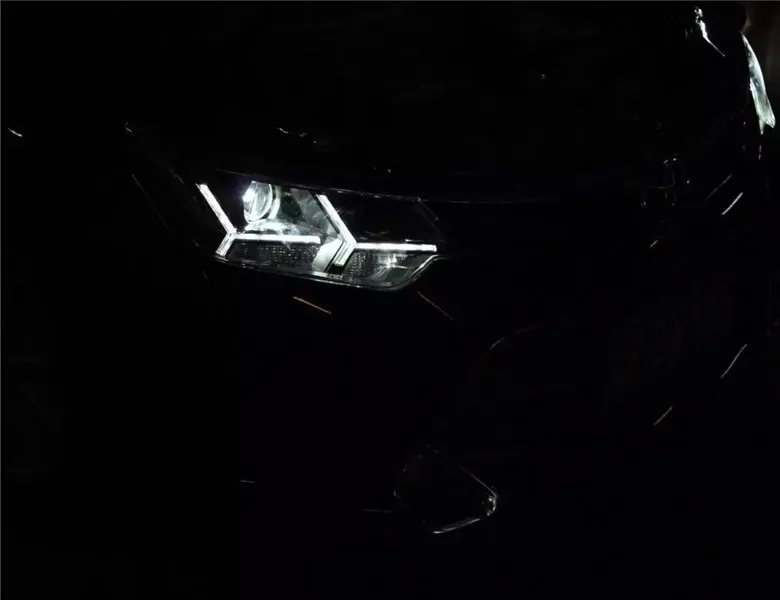 Фонари Fett для фар Camry с LED DRL двойной линзой аксессуары внешних световых продуктов 2015 новинка.