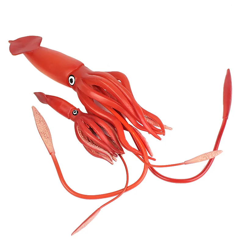 

Toys Squid Calamary Simulation Model Marine Animals Sea Animal Kids Gift Educational Props Action Figures