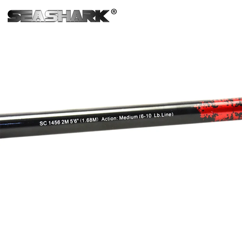 168CM 2 SEC M ultralight spinning plug fishing lure rod gun handle designed for beginners | Спорт и развлечения