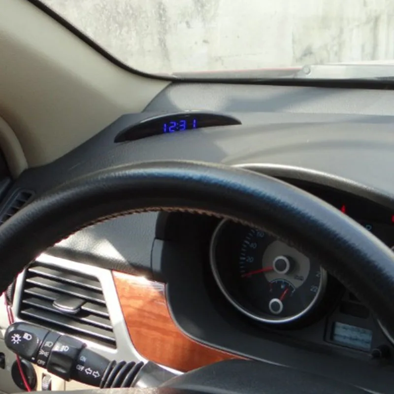 Автомобильный световой светодиодный цифровой автоматический термометр