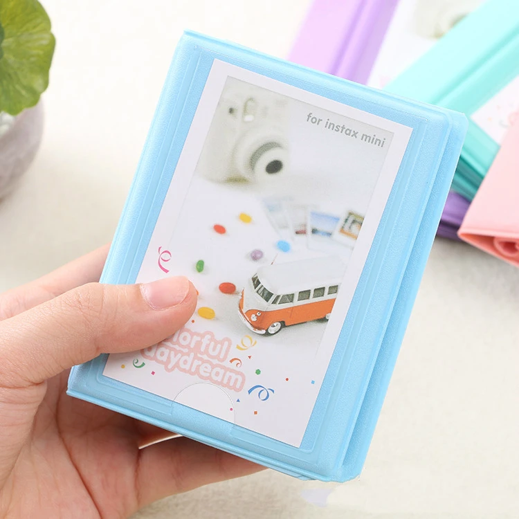 Coloffice 28 Pockets Fujifilm Instax Mini 8 Films 70 25 50s 90 Name Card Pieces Of Moment Photo Book Album 1 piece | Канцтовары для