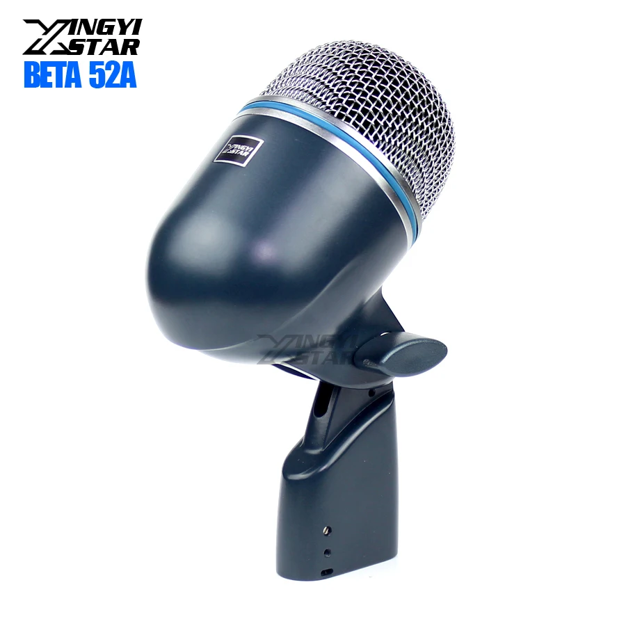 

Professional Stage Bass Kick Drum Microphone Dynamic Mic For BETA 52A 52 BETA52A Studio Percussion Musical Instruments Saxophone