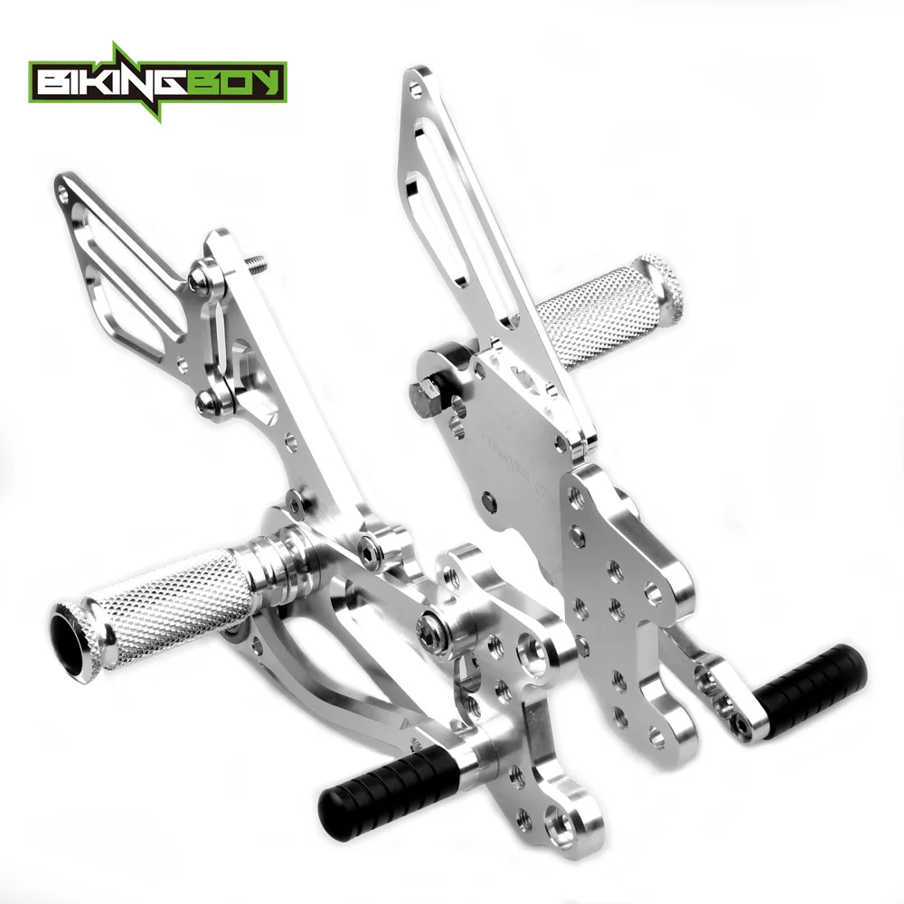 BIKINGBOY полный комплект Регулируемый алюминиевый сплав Rearsets задний опорные