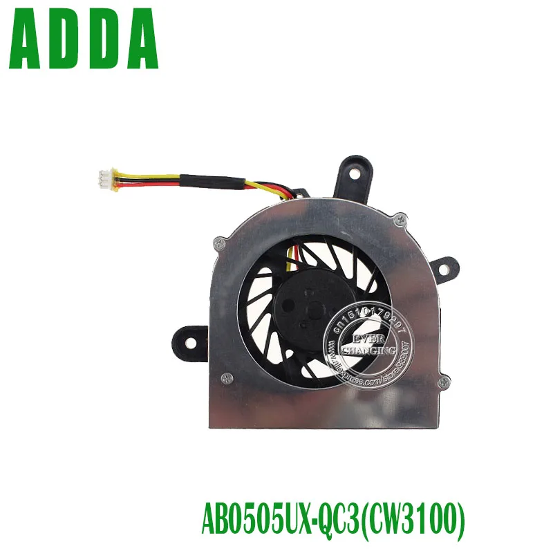 Фирменная Новинка и Процессор вентилятор для Clevo S3100 ADDA AB0505UX-QC3 CWS3100 вентилятор для процессора ноутбука кулер