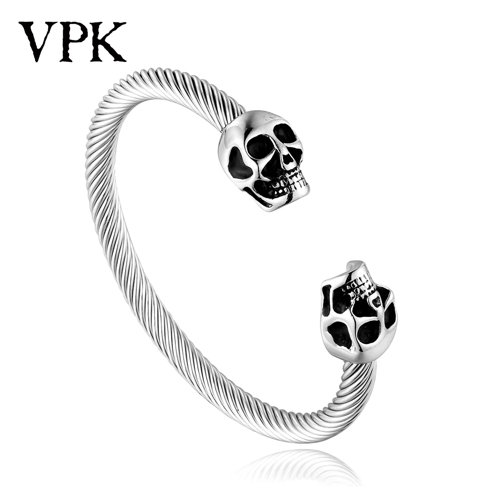 ВПК с черепом из нержавеющей стали по заказу покупателя открытые оригинальный