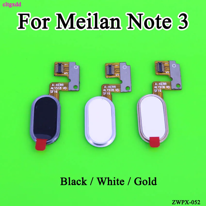 Cltgxdd для Meizu M3 Note Meilan 2 3 Главная кнопка назад соединитель в форме ключа сканер