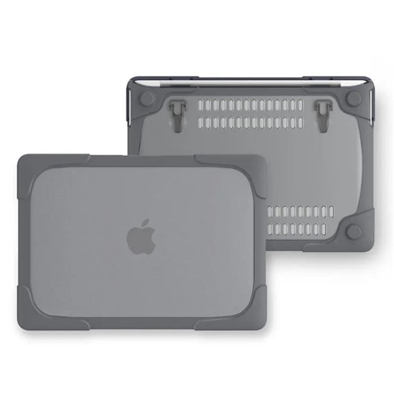 2 Чехол для ноутбука Macbook Air Pro retina 13 чехол для ноутбука с защитой от ударов и держатель для Macbook Air retina, возрастом 11, 12, 13, 15 чехол для ноутбука A1466 A1989 - Цвет: 2