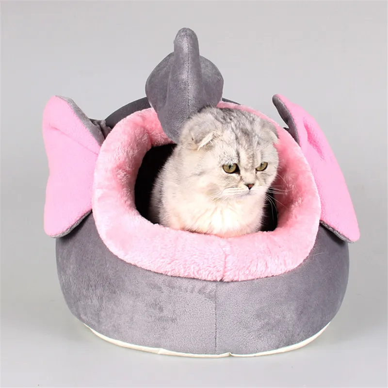 Кот спальный мешок кровать любимчика Cat House дома кенель милые теплые собака и