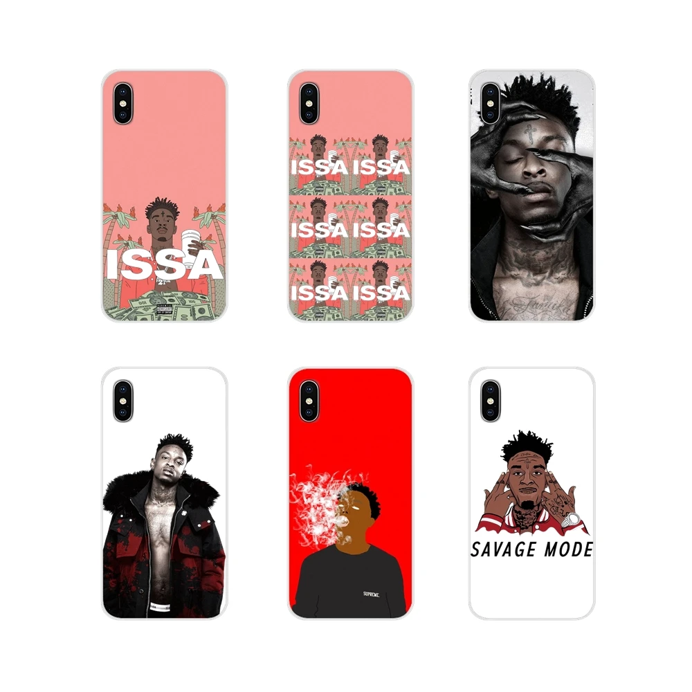 Savage Slaughter Tape для Xiaomi Redmi Note 6A MI8 Pro S2 A2 Lite Se MIx 1 Max 2 3 Oneplus 6T прозрачный мягкий