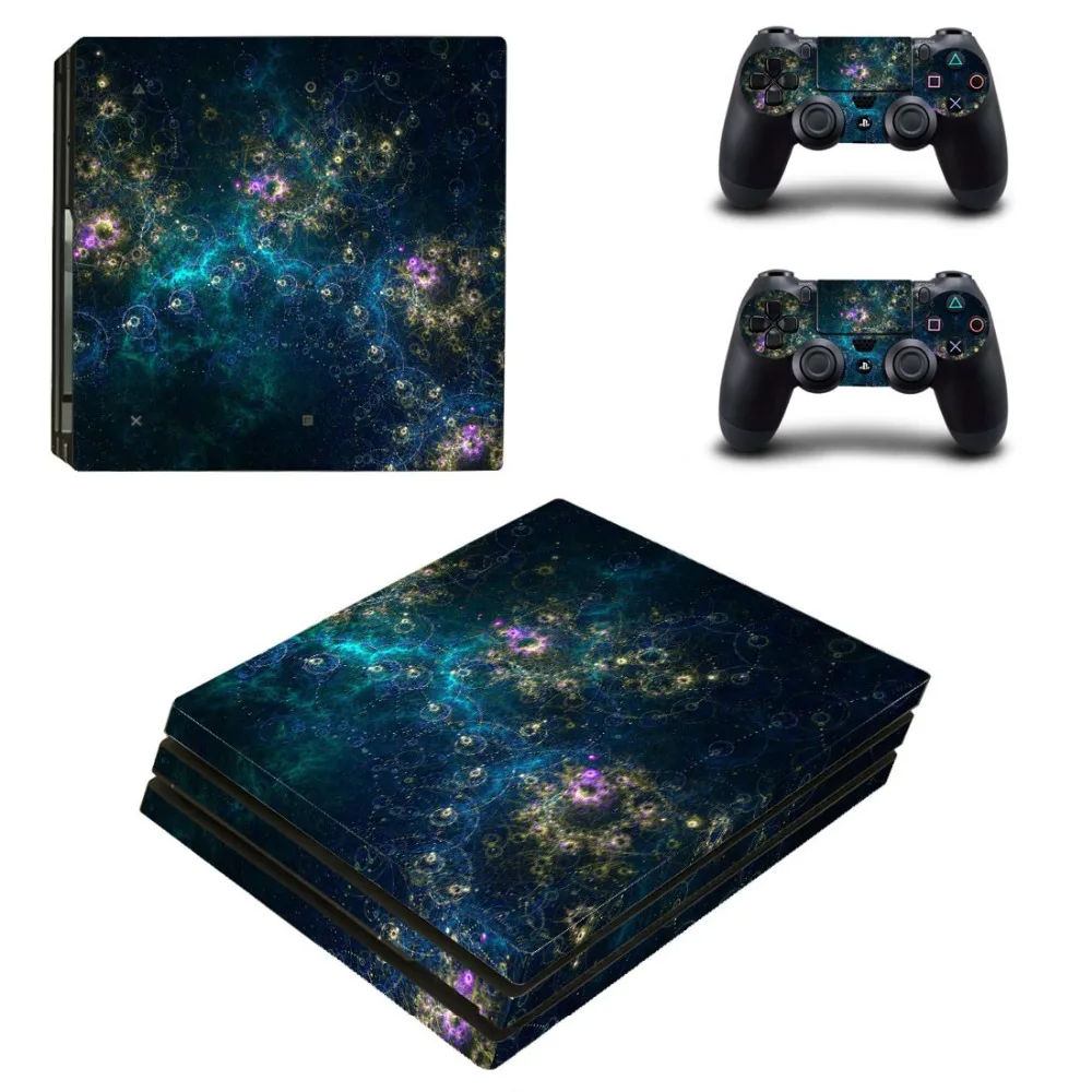 Звездное небо кожи Play Station 4 PRO наклейки PS4 Pro консоль контроллер геймпад из винила и кожи наклейки игра Cover Protector
