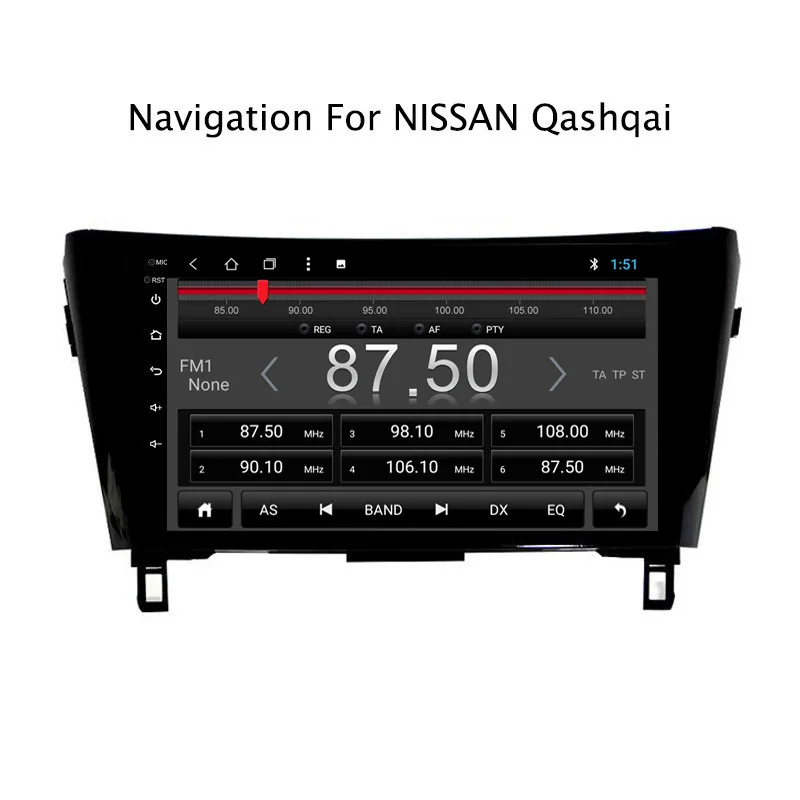 NAVITOPIA 10 1 дюймов 2 Гб ОЗУ 32 ПЗУ Android 8 автомобильный DVD GPS навигатор для Nissan Qashqai X-Trail