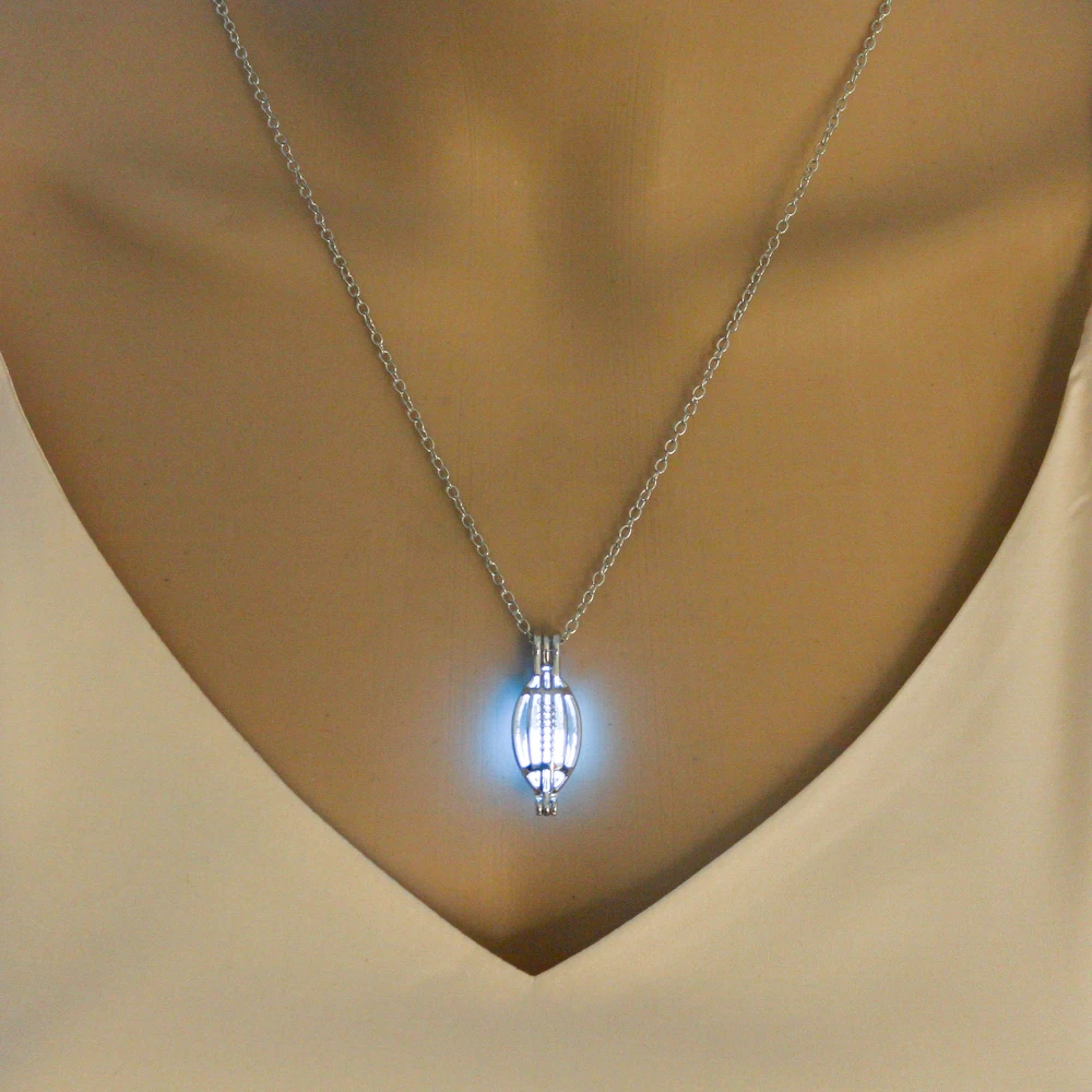 Женское ожерелье с подвеской эллипса 3 цвета | Украшения и аксессуары